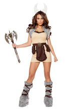 10061 - 4pc Vicious Viking - Roma Costume - Rave Costume  - 1