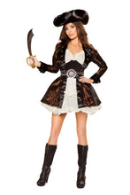 10071 - 5pc Pirate Beauty - Roma Costume - Rave Costume  - 1