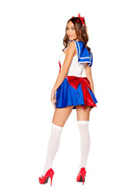 10075 - 1pc Welcome Ashore Hottie - Roma Costume - Rave Costume  - 2