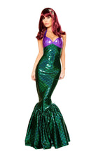 10076 - 1pc Mermaid Temptress - Roma Costume - Rave Costume  - 1