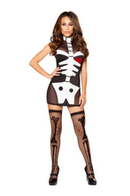 1pc Skeleton Hottie Costume