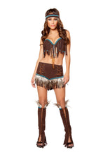 10101 - 3pc Cherokee Sweetheart - Roma Costume - Rave Costume  - 1