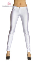 Button Front Pants with Pocket Detail - Roma Costume, Clothing - YourLamode - 4
