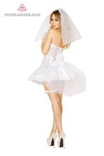 4PC Sexy Newlywed Costume - Roma Costume, Costumes - YourLamode - 2