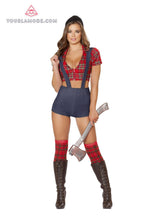 4PC LumberJackie Costume - Roma Costume, Costumes - YourLamode - 1