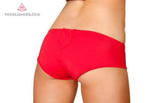 Red Detachable Suspender shorts - Roma Costume, Clothing - YourLamode - 2