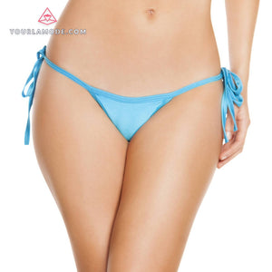 Low Rise Tie Side Bikini Bottom - Roma Costume, Lingerie - YourLamode - 3