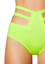 Solid High-Waisted Strapped shorts - High-Waisted, Roma Costume, YourLamode