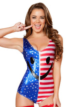 Happy Fourth of July Flag Romper - Romper, Roma Costume, YourLamode