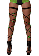 Pair Of Light up 100" Leg Straps - Light Up Wraps, Roma Costume, YourLamode