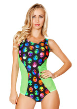 Aliens Two Tone Bodysuit with Sheer Detail - Alien Bodysuit, Roma Costume, YourLamode