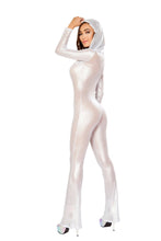 Hooded Fishnet Catsuit - Roma Costume, Hooded Fishnet Catsuit - YourLamode - 4