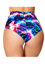 Printed High-Waisted Puckered shorts - Aliens High-Waisted, Roma Costume, YourLamode