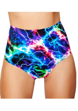 Printed High-Waisted Puckered shorts - Aliens High-Waisted, Roma Costume, YourLamode
