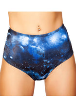 Printed High-Waisted Puckered shorts - Aliens High-Waisted, Roma Costume, YourLamode