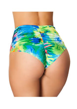 Printed High-Waisted Puckered shorts - Aliens High-Waisted, Roma Costume, YourLamode