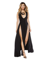 Maxi Length Dress with Fronts - Rave Party, Roma Costume, YourLamode
