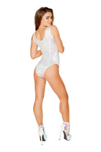 Rave Bodysuit with Lace-Up Detail