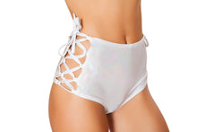 High Waisted shorts with Side Lace Up - Roma Costume, YourLamode