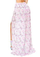 Sequin & Sheer Skirt with Elastic Band - Roma Costume, YourLamode