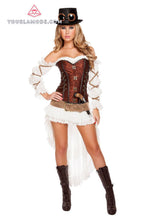 7pc Sexy Steampunk Babe Costume - Roma Costume, Costumes - YourLamode - 1