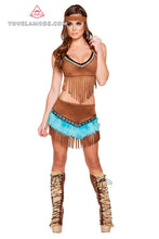 3pc Beautiful Indian Babe Costume - Roma Costume, Costumes - YourLamode - 1