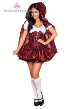 4pc Lusty Lil' Red Costume - Roma Costume, Costumes - YourLamode - 1