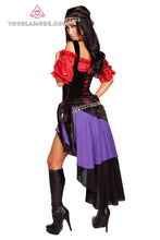 6pc Gorgeous Gypsy Costume - Roma Costume, Gypsy Costumes - YourLamode - 2
