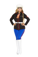 3pc Sexy Marine Corporal Costume - Roma Costume, Rave Costumes - YourLamode - 3