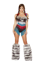 2pc Warchief Hottie Costume - Roma Costume, Rave Costumes - YourLamode - 2