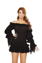 Ruffled Pirate Dress with Sleeves & Multi Layered Skirt - Roma Costume, Rave Costumes - YourLamode - 1