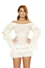 Ruffled Pirate Dress with Sleeves & Multi Layered Skirt - Roma Costume, Rave Costumes - YourLamode - 2