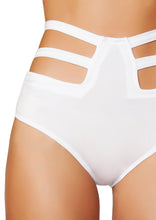 Solid High-Waisted Strapped shorts - High-Waisted, Roma Costume, YourLamode
