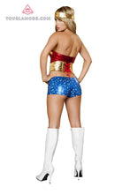 Four Piece Wonder Heroine - Roma Costume, Costumes, Cyber Monday - YourLamode - 2