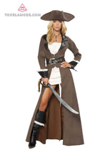 Captain Pirate Costume - Roma Costume, Costumes - YourLamode - 2