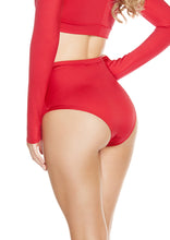 Red High-Waisted shorts - Rave Costume,Clothing, Roma Costume, YourLamode