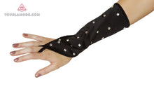 Rhinestone Gloves - Roma Costume, Accessories - YourLamode - 1