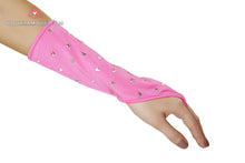 Rhinestone Gloves - Roma Costume, Accessories - YourLamode - 4