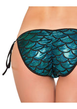 Tie Side Pucker Back Plurmaid Bikini Bottom - Plurmaid Bikini Bottom, Roma Costume, YourLamode