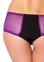 Two Tone Fishnet Booty shorts - Two Tone Booty shorts, Roma Costume, YourLamode