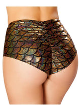 High-Waisted Pucker Back Plurmaid shorts - Plurmaid shorts, Roma Costume, YourLamode