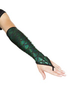 Pair of Fingerless Elbow Length Mermaid Gloves - Roma Costume, Rave Costumes - YourLamode - 5