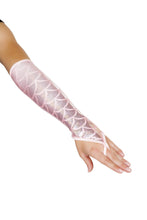 Pair of Fingerless Elbow Length Mermaid Gloves - Roma Costume, Rave Costumes - YourLamode - 4