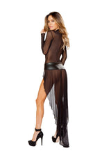 2pc Sheer Robe with Hooks &amp; GString - Roma Costume, Lingerie - YourLamode - 2
