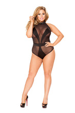 1pc Romper with V Covered Detail - Roma Costume, Lingerie - YourLamode - 5