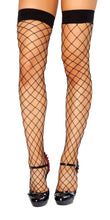 Thigh High Open Fishnet Stocking - Accessories, Roma Costume, YourLamode