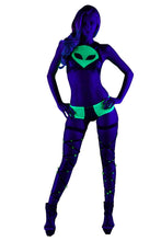 EDM Mesh Alien Crop Top - Roma Costume, Alien Crop Top - YourLamode - 5