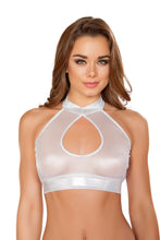 Two Tone Cutout Fishnet Top - Roma Costume, Cutout Fishnet Top - YourLamode - 2
