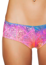 Hologram Rave Booty shorts - Rave Booty shorts, Roma Costume, YourLamode