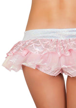 Plurmaid shorts with Attached Iridescent Skirt - Plurmaid shorts, Roma Costume, YourLamode